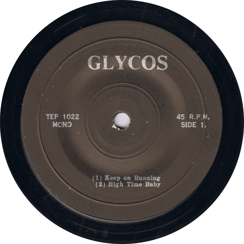 Side of record Spencer Davis Group: Keep on Running/High Time Baby